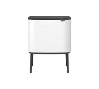 brabantia Bo Touch Bin - Pattumiera 36 L con Inserto in Plastica - White