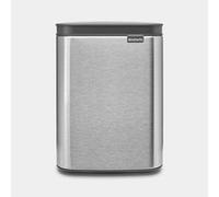 Brabantia Bo Waste Bin 4 L Rettangolare Acciaio Nero Acciaio Acciaio 222849