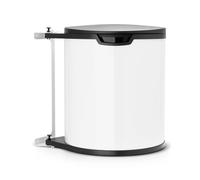 Brabantia Built-in Bin Pattumiera da Incasso, 15 l, Bianco