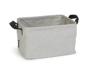 Brabantia Cesta per Panni Richiudibile - Compatta e Facile da Riporre - Piega Completamente - Grande Capacità - Rivestimento Impermeabile - Multifunzionale - Grey - 35 Litri