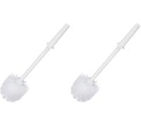 Brabantia Classic Spazzola di Ricambio per Portascopino, Plastica, Bianco (Confezione da 2)