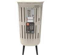 brabantia Collect-It Hi - Cesto Portabiancheria - 55 L - Soft Beige
