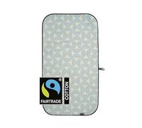 Brabantia Coperta da stiro con 6 strati, Tavola da stiro resistente al calore con base antiscivolo, Accessori lavanderia da portare in viaggio, Fresh Breeze, 65 x 1 x 120 cm