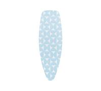 Brabantia - Copriasse da Stiro D - 135 x 45 cm - Solo Strato Superiore - Strato di Schiuma 2 mm - Per Ferri da Stiro e a Vapore - Cordoncino di Fissaggio e Stretch-System - Fresh Breeze