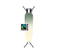 Brabantia - Ironing Board A - With Adjustable Iron Rest - Adjustable Height - Non-Slip Rubber Feet - 100% Fairtrade Cotton Cover with Foam Layer - Foldable - New Dawn - Size A (110x30 cm)