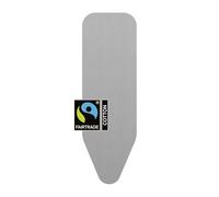 Brabantia Faster Ironing Fodera, Riflettente il Calore, con Spugna da 2 mm, 124x38 cm, Metallizzato