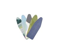 Brabantia Fodera Set con Spugna da 4 mm e Mollettone da 4 mm, 135x45 cm, (Decori Variabili) Selezione Colourful