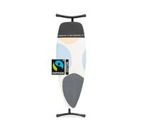 Brabantia Ironing Board D Asse da Stiro, Spring Bubbles, 135x45 cm | Ampio spazio da stiro, Pieghevole, Altezza regolabile, Grande poggiaferro in metallo, Piedini antiscivolo, Blocco sicurezza