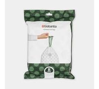 Brabantia PerfectFit Bags R Sacchetti per Spazzatura, 36L, Bianco, Dispenser da 30 Sacchetti