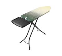 Brabantia Asse da Stiro C, Supporto per Unità a Vapore Extra Large, Altezza Regolabile, Piedi Antiscivolo, Rivestimento in Cotone Fairtrade, Unità XL Pieghevole, New Dawn, 124x45 cm