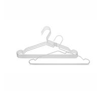 Brabantia Grucce in alluminio, set da 4 pezzi, colore argento Grucce in alluminio, set da 4 pezzi, colore argento