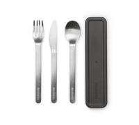 Brabantia Make & Take completo di posate 18.5x4.5x2.1 cm grigio-acciaio 206641