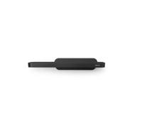 Brabantia - Mindset Portaoggetti da Doccia con Tergivetro - Sistema di Drenaggio dell'Acqua - Resistente alla Corrosione - Portata 2 kg - Materiale di Fissaggio Incluso - Dark Grey - 42 x 9 cm