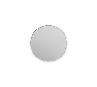 Brabantia - Mindset Specchio da Bagno - Zoom 5x per Visione Precisa - Specchio Rimovibile - Montaggio a Parete - Resistente alla Corrosione - Materiale di Fissaggio Incluso - Fresh White - ⌀ 20.4 cm