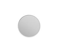 Brabantia - Mindset Specchio da Bagno - Zoom 5x per Visione Precisa - Specchio Rimovibile - Montaggio a Parete - Resistente alla Corrosione - Materiale di Fissaggio Incluso - Fresh White - ⌀ 20.4 cm
