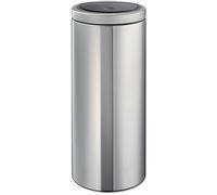 brabantia Touch Bin New - Pattumiera 30 L con Inserto in Plastica - Matt Steel Fingerprint Proof
