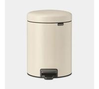 Brabantia NewIcon 5 L Rotondo Beige Pedale Belgio 20,5 cm Pattumiera a 149900