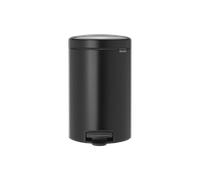 Brabantia Pattumiera a pedale NewIcon Inox satinato con inserto in plastica 12 L