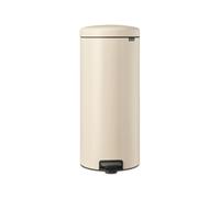brabantia NewIcon - Pattumiera a Pedale 30 L con Inserto in Plastica - Soft Beige
