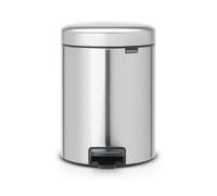 Brabantia NewIcon secchio della spazzatura 5 l acciaio-nero 112102