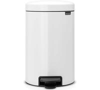 Brabantia Pedal Bin Newicon Pattumiera A Pedale 12 Litri Bianco 11 19 69-Bra