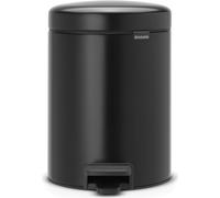 brabantia Pattumiera a Pedale - Newicon, 5 L - Matt Black
