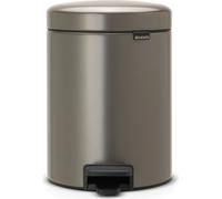 PATTUMIERA PEDAL BIN LT.5 PLATINO