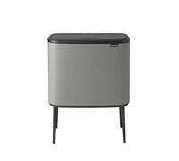 Brabantia Pattumiera, Calcestruzzo Minerale Grigio, 3 x 11L