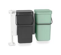 brabantia Sort & Go - Pattumiera Integrata - 2 x 12 L