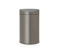Brabantia Pattumiera, Stainless Steel, Platinum, 10 + 23L