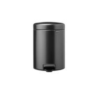 Brabantia Pedal Bin NewIcon, 5L, Confident Grey