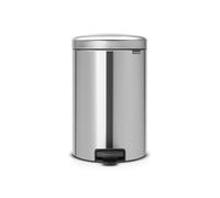 PATTUMIERA PEDAL BIN LT.20 ARGENTO MATT