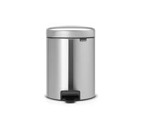 brabantia Pattumiera a Pedale - Newicon, 5 L - Matt Steel