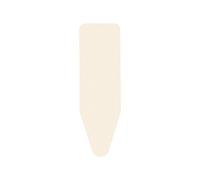 Brabantia Perfect Fit Cover Fodera con Spugna Mollettone da 4 mm, Ecru, 124x45 cm
