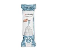 Brabantia PerfectFit Bags O Sacchetti per Spazzatura, 30L, Bianco, Rotolo da 20 Sacchetti