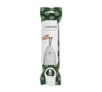 Brabantia PerfectFit Bags R Sacchetti per Spazzatura, 36L, Bianco, Rotolo da 10 Sacchetti