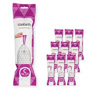 Brabantia PerfectFit Bags Sacchetti Spazzatura, Codice C (10-12L), 200 pz