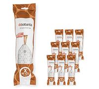 Brabantia PerfectFit Bags Sacchetti Spazzatura, Codice X (10-12L), 200 pz