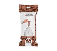Brabantia PerfectFit sacchetti 40-4 -20 pezzi per rotolo, sacchetti per rifiuti, plastica, 45L