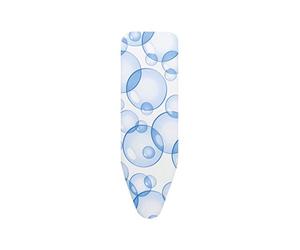 Brabantia Perfectflow Fodera con Mollettone 3D Textile, 124x45 cm, Bubbles
