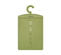 Brabantia - Piegacamicie - Supporto per Piegare Abiti - Supporto per Magliette e Maglioni con Gancio per Appenderlo - Accessorio per Guardaroba - Calm Green - 38.2 x 0.5 x 21.3 cm