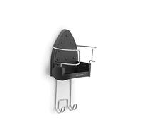 Brabantia - Porta Ferro - per Tutti i Ferri da Stiro (a vapore) Standard - Materiali Resistenti al Calore - Appendi il Tavolo da Stiro al Gancio - Cool Grey - 38.1 x 16 x 19.5 cm