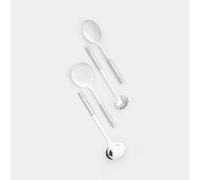Brabantia 260148 Set Di Utensili Da Cucina 4 Pezzo (i) Acciaio Satinato