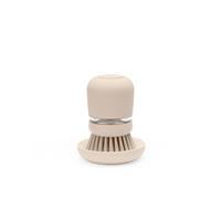 BRABANTIA SINK SIDE SPAZZOLA LAVAPIATTI CON CONTENITORE SAPONE SOFT BEIGE