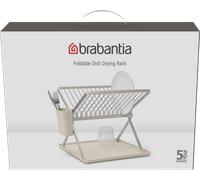 BRABANTIA SINK SIDE SCOLAPIATTI RICHIUDIBILE COMPACT CON PORTAPOSATE SOFT BEIGE