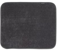 Brabantia SinkSide Tappetino Scolapiatti Microfibra, Grey, 47 x 40 x 1 cm | Per piano da cucina, Assorbe fino a 7 volte il proprio peso, Morbido e antigraffio, Pieghevole, Lavabile in lavatrice