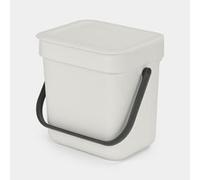 Brabantia Sort & Go conten.rif. grigio chiaro 3 L Pattumiera a pedale 213229