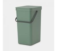 Brabantia Sort & Go pattum. 16l Fir Green Pattumiera a pedale