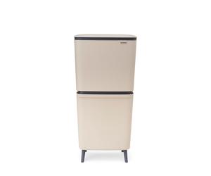 BRABANTIA SORTUP RECYCLE BIN HI PATTUMIERA SOFT BEIGE 20+25L