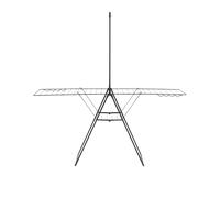 Brabantia Stendibiancheria HangOn 25m con barra appendiabiti Mattschwarz